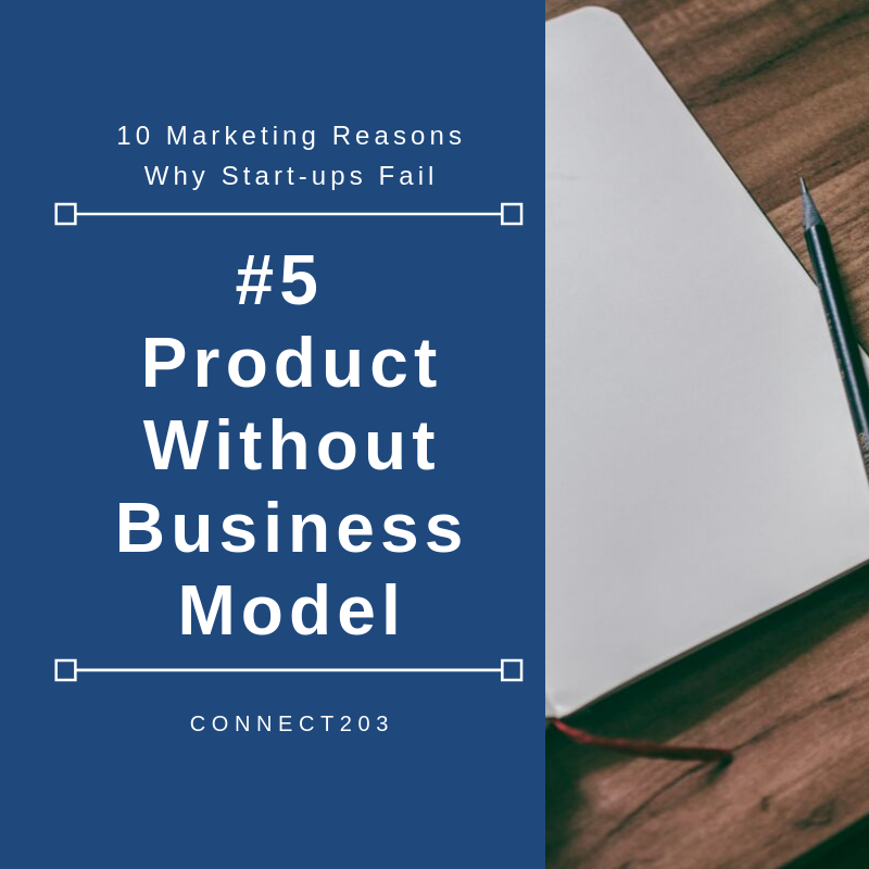 10 Marketing Related Reasons Why Start Ups Fail #5 Product Without Business Model